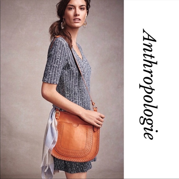 Anthropologie Handbags - Anthropologie Jasper and Jeera Peyson Saddle Bag